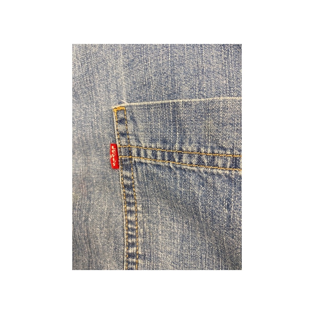 Levi Strauss & Co Denim Long Sleeve Button Up Shirt Men's XL - Picture 4 of 8